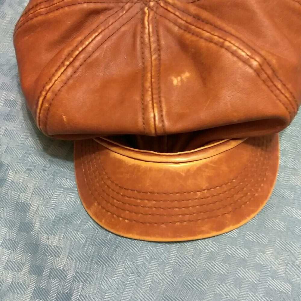 Leather Cap